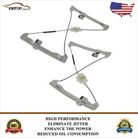 Kin834290top Kintop Coilparts Pair Front Left Right For Ford Fusion 2006-2012 Window Regulator Without Motor