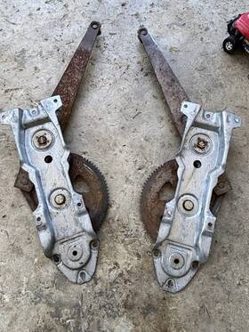 125-01663r Lincoln Both Sides Front Window Regulator Fits 84-92 Mark Series 125-01663r Lincoln Both Sides Front Window Regulator Fits 84-92 Mark Series