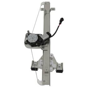 12726801 Luxfineparts Right Rear Power Window Regulator With Motor For 07-13 Gmc Sierra 1500 Chevrolet