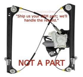 Premium Quality 51337194799 2003-17 Rolls Royce Vii Phantom Window Regulator Driver-premium Rebuild Service
