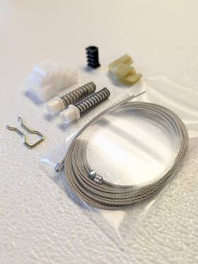 Oem-374 Pwm Dodge Viper Window Regulator Fix And Repair Parts Cables Included Cut To Length