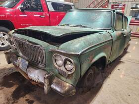 135.st1i61 Studebaker Left Rear Window Regulator Sedan Fits 1961 1251974