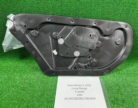 104647200d Tesla 2016-2023 Model X Rear Left Falcon Door Window Regulator Carrier Panel Oem