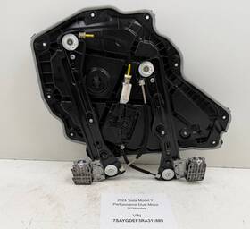 Tesla 1495513-01-j 2020-2024 Model Y Rear Right Door Window Regulator Oem