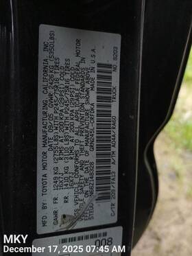 125.to1812 Toyota Left Front Door Window Regulator Oem 2012 Tacoma 125.to1812 Toyota Left Front Door Window Regulator Oem 2012 Tacoma