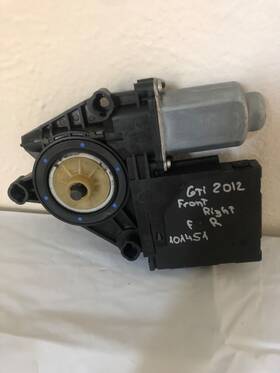 5k0959702b Volkswagen 2012 Golf Gti Front Right Window Regulator Motor