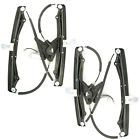 Zd164135-fr Zd164135-fl New Front Driver Passenger Side Power Window Regulator Motor For
