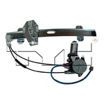 Tyc 660228 Power Window Motor And Regulator Assembly For 94-97 Accord Cl. Fixed Price $93.99.