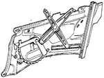 Genuine Bmw Electr.window Lifter Rear 51-34-1-908-691 New. Fixed Price $87.05.