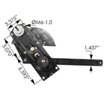 Window Regulator Lh Kenworth Part # K092327, HLK2465. Fixed Price $194.97.