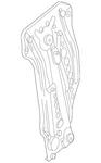 Genuine Volkswagen Window Regulator 5C3-839-462-B. Fixed Price $326.28.