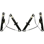 Pair Set Of 2 Window Regulators Glass Front Driver & Passenger Side Left Right. Fixed Price $70.95.