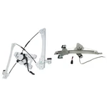 Set Of 2 Window Regulators Glass Front & Rear Passenger Right Side Hand Pair. Fixed Price $87.02.