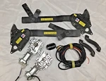 1959-1962 Corvette Front Nu-relics Power Window Kit Ps And Ds Used. Fixed Price $450.00.