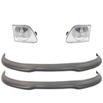 Bumper Trim + Headlight Set Halogen 1997-1998 Ford F-150 F-250. Fixed Price $925.00.