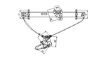 Power Window Motor And Regulator Assembly Tyc 660119 Fits 03-08 Honda Pilot. Fixed Price $85.48.