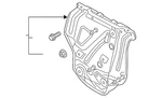 Genuine Audi Window Regulator 8W7-839-461-A. Fixed Price $304.31.