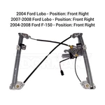 New Dorman 741-431 Power Window Regulator And Motor Assembly Ford Lobo F150. Fixed Price $89.99.