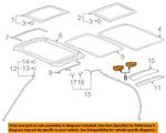 Gm Oem 10-24 Camaro,srx Sunroof-motor 22762630. Fixed Price $372.71.