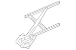 Genuine Honda Regulator Assembly Front Door 72251-TK8-A01. Fixed Price $136.88.