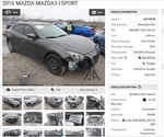 Driver Left Rear Window Regulator Fits 14-18 Mazda 3 4542742. Fixed Price $117.89.