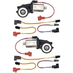 Dorman Set Of 2 Power Window Lift Motors Front Rear Driver & Passenger Pair. Fixed Price $124.95.