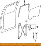 Gm Oem 07-14 Avalanche Rear Door Glass Hardware-regulator 20945140. Fixed Price $191.05.
