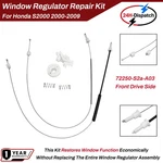 Front Drive Side Window Regulator Repair Kit For Honda S2000 2000-2009 Left. Fixed Price $46.99.