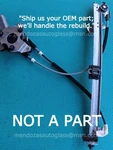 1992-02 Dodge Viper Window Regulator Passenger Premium Rebuild Service. Fixed Price $240.00.