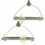 Set Of Front Lh & Rh Side Manual Window Regulator Fits 99-2001 Hyundai Sonata. Fixed Price $89.76.