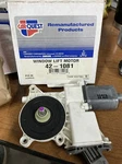 Front Passenger Side Cardone Power Window Motor For 05-11 Cadillac Sts (42-1081). Fixed Price $109.99.