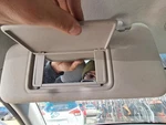 2017 Honda Hr-v Driver Left Sun Visor Gray Oem Used 268-12090L 120K Miles. Fixed Price $80.70.