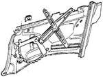 Genuine Bmw Electr.window Lifter Rear 51-34-8-147-529 New. Fixed Price $253.21.