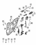 Genuine Mopar 2014-2023 Jeep Cherokee Carrier Plate Panel Rear Left 68227457AB. Fixed Price $62.36.