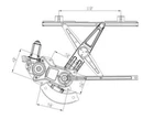 Front Right Window Regulator For Chevy Cobalt Sedan Saturn ION1 ION2 ION3. Fixed Price $118.43.