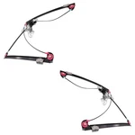 Pair Of Window Regulators 2003-2009 Land Rover Range Front CUH500230. Fixed Price $258.93.