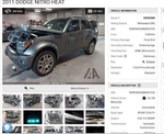 Passenger Front Window Regulator Electric Fits 07-11 Nitro 4255438. Fixed Price $92.99.