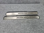 Front Door Sills Cover Molding Set Mercedes W221 S550 S63 S65 Amg Oem. Fixed Price $99.00.