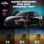 Ceramic Precut Window Tint Film For Toyota Corolla Front Doors 5%,20%,35%. Fixed Price $50.00.