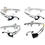 Front Rear Window Regulator Kit For 1997-2003 Pontiac Grand Prix Gtp Sedan. Fixed Price $173.66.