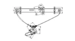 Window Reg W/ Motor Tyc 660119. Fixed Price $76.03.