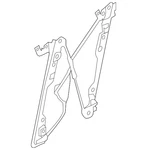 Genuine Nissan Window Regulator 80721-1JA2A. Fixed Price $250.56.