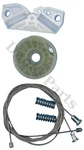 For Mercedes Clk Window Regulator Kit Rear Quarter Passenger Side 2002-09. Fixed Price $17.50.