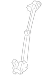 Genuine Honda Window Regulator 72750-TLA-A11. Fixed Price $418.65.