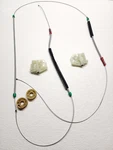 For Front Door 2004-2010 Bmw X3 E83 Window Regulator Cable Kit Upgraded Clips. Fixed Price $60.37.