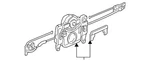 Genuine Honda Power Sliding Door Motor 72051-S0X-A02. Fixed Price $1802.01.