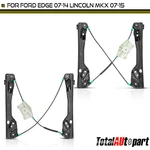 2PCS Power Window Regulator Ford Edge 07-14 Lincoln Mkx 07-15 Front Lh & Rh. Fixed Price $81.78.
