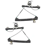 For Saab 9-3 2003-2007 Window Regulator Driver And Passenger Side Pair Front. Fixed Price $172.74.