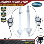 2X Window Regulator W/ Motor For Nissan Pathfinder Pickup D21 Front Left & Right. Fixed Price $88.89.
