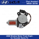 9882026100 Genuine Oem Window Motor Front Right For Hyundai Santa Fe 2001-2006. Fixed Price $49.80.